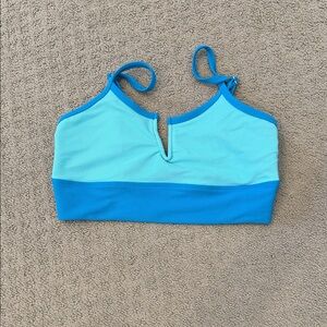 LainSnow Swim Top in Light Blue and Blue